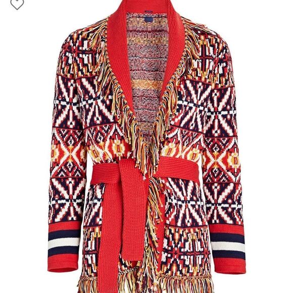 NWOT. MOTHER The Belted Short Cotton Cardigan. - Picture 1 of 5